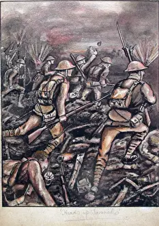 Royal Warwickshire Regiment Drucke: Heads Up Warwicks