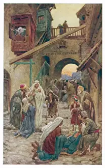 New Testament Art Prints Drucke: Healing at Capernaum