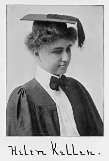 Helen Keller als Schülerin