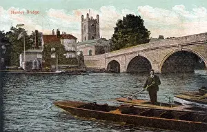 River Thames Crossing Drucke: Henley Bridge