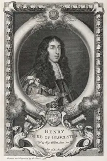 Charles I Children Drucke: Henry Duke of Gloucester