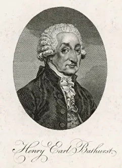 Lord Chancellor Portrait Drucke: Henry Earl Bathurst