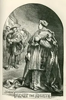Drucke von Henry der VIII., Titelblatt, Erzbischof Cranmer, 1862 John Gilbert Drucke: Henry der VIII.