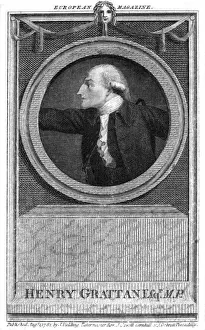 Irish History Figures Drucke: Henry Grattan - 6