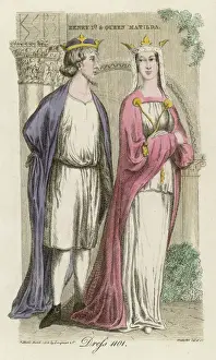 König Heinrich I und Königin Mathilde