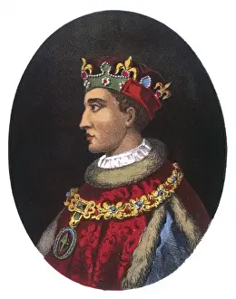 Historical English Monarchs Drucke: Henry V of England