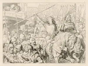 Norman Invasion England Drucke: Hereward the Beserker