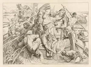 Hereward The Wake Drucke: Hereward Leaves Ely