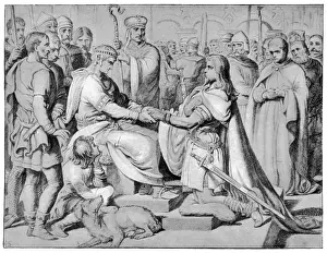 Hereward The Wake Drucke: Hereward Surrenders