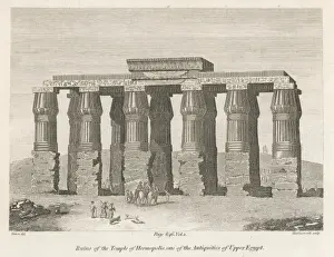 Upper Egypt Landmarks Drucke: Hermopolis Temple