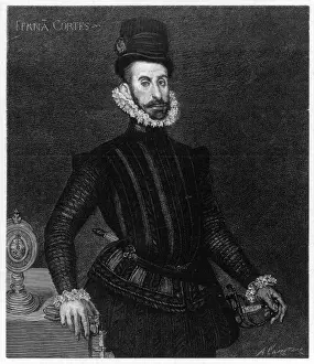 Hernando Cortes Drucke: Hernando Cortes / 1884 Eng