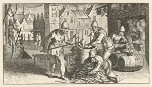 Traditional Fishing Methods Drucke: Herring Curing Holland