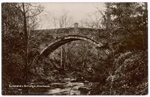 Stone Bridge Architecture Drucke: Hexham Bridge