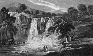 County Durham Landscape Drucke: High Force, County Durham