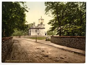Nostalgic Coloured Photographs Drucke: High Lighthouse, Lowestoft, England