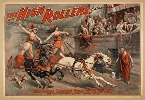Antique Posters For Sale Drucke: The High Rollers Extravaganza Co