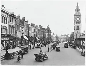 Durham Drucke: Hochhausgasse 13, Darlington, Grafschaft Durham