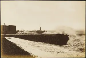 English Coastline Scenery Drucke: High Seas Folkestone