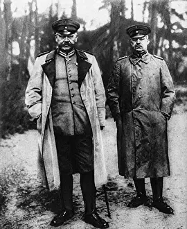 Hindenburg und Ludendorff