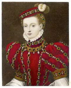 Drucke von Maria von Schottland, Königin von Schottland, im beeindruckenden roten Kleid Verwandte Bilder Drucke: Maria Stuart, Königin von Schotten im roten Kleid