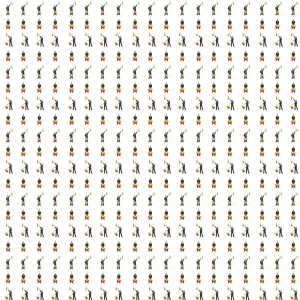 Creative Textile Patterns Drucke: Repeating Pattern - Sailor and Semaphore flags
