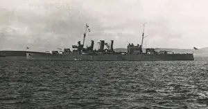 Historical Ships Transport Drucke: HMS Cornwall