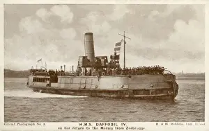 World War 1 Sea Battles Drucke: HMS Daffodil IV