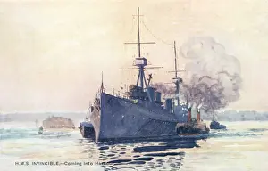 Falklandinseln Drucke: HMS Unbesiegbar