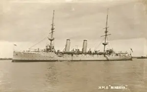 Royal Navy Cruiser Drucke: HMS Minerva