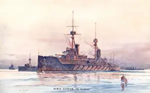 Royal Navy Vessels Drucke: HMS SUPERB