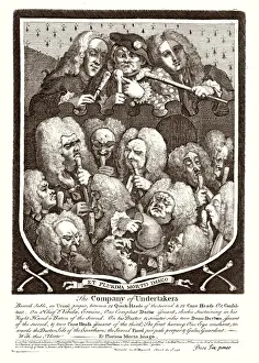 Hogarth Prints Drucke: Hogarth / Physicians