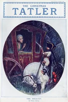 Historical Romance Images Drucke: The Hold up by Webster Murray