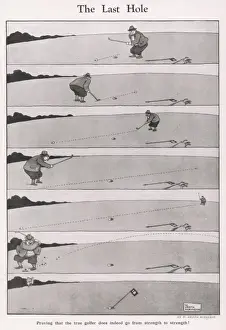 Historical Golf Images Drucke: The Last Hole
