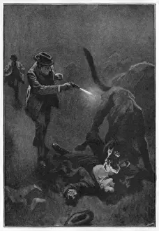 Sherlock Holmes Drucke: Sherlock Holmes / Der Hund von Baskerville