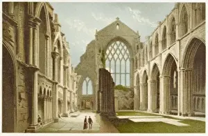 Historic Scottish Buildings Drucke: Holyrood Chapel