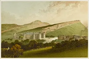 Edinburgh Cityscape Photography Drucke: Holyrood - Distant