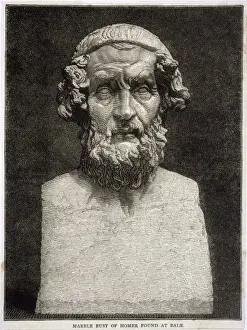 Homer / Skulptur / Baiae