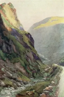 Cumbria Lake District Scenery Drucke: Honister Pass