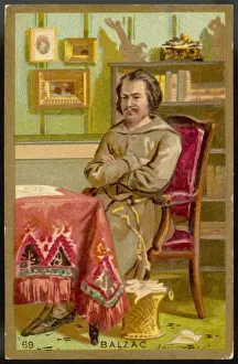 19th Century Literature Drucke: Honore De Balzac