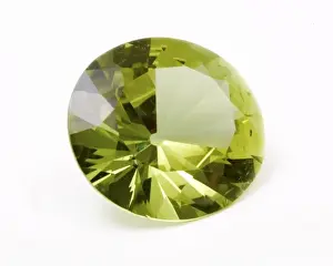 Green Gemstones Drucke: The Hope Chrysoberyl