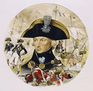 Malcolm Greensmith Artwork Drucke: Horatio, Lord Nelson
