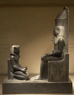 Ägyptische Artefakte Drucke: Horemheb, letzter Pharao der 18ten Dynastie.