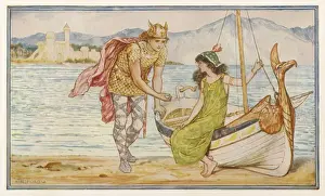 Medieval Art Prints Online Drucke: The Horse & the Sword