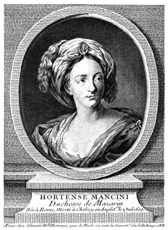 Historical Female Figures Drucke: Hortense Mazarin