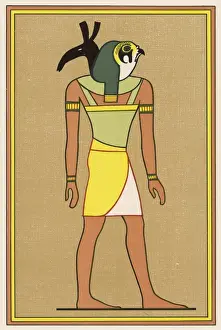 Ancient Egyptian Gods Drucke: Horus-Seth (2)