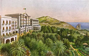 Early 20th Century Hotels Drucke: Hotel at Capri