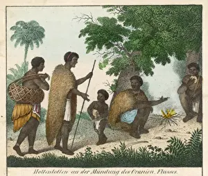 Racial Diversity In Africa Drucke: HOTTENTOTS
