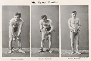 Harry Houdini im Handschuh