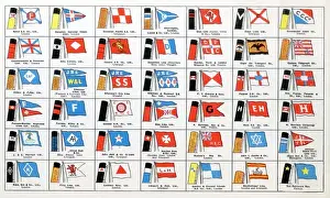 Hausflaggen und Röhren