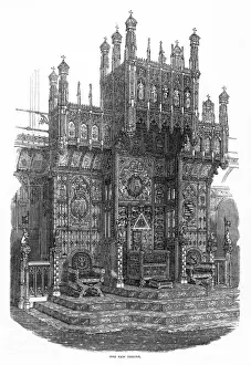 British Monarchy Heritage Images Drucke: House of Lords 1847